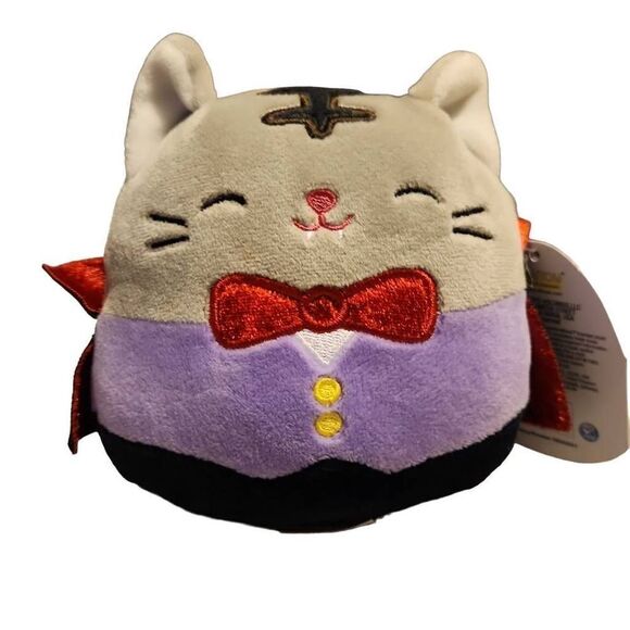 Squishmallows Vampire Tally Cat Plush - 5 inch - Picture 1 of 8